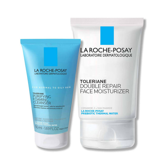 toleriane-purifying-foaming-cleanser-and-toleriane-double-repair-face-moisturizer-travel-set-m5 AmazonSet-TolerianePurifyingCleanser100ml-TolerianeDRM.jpg