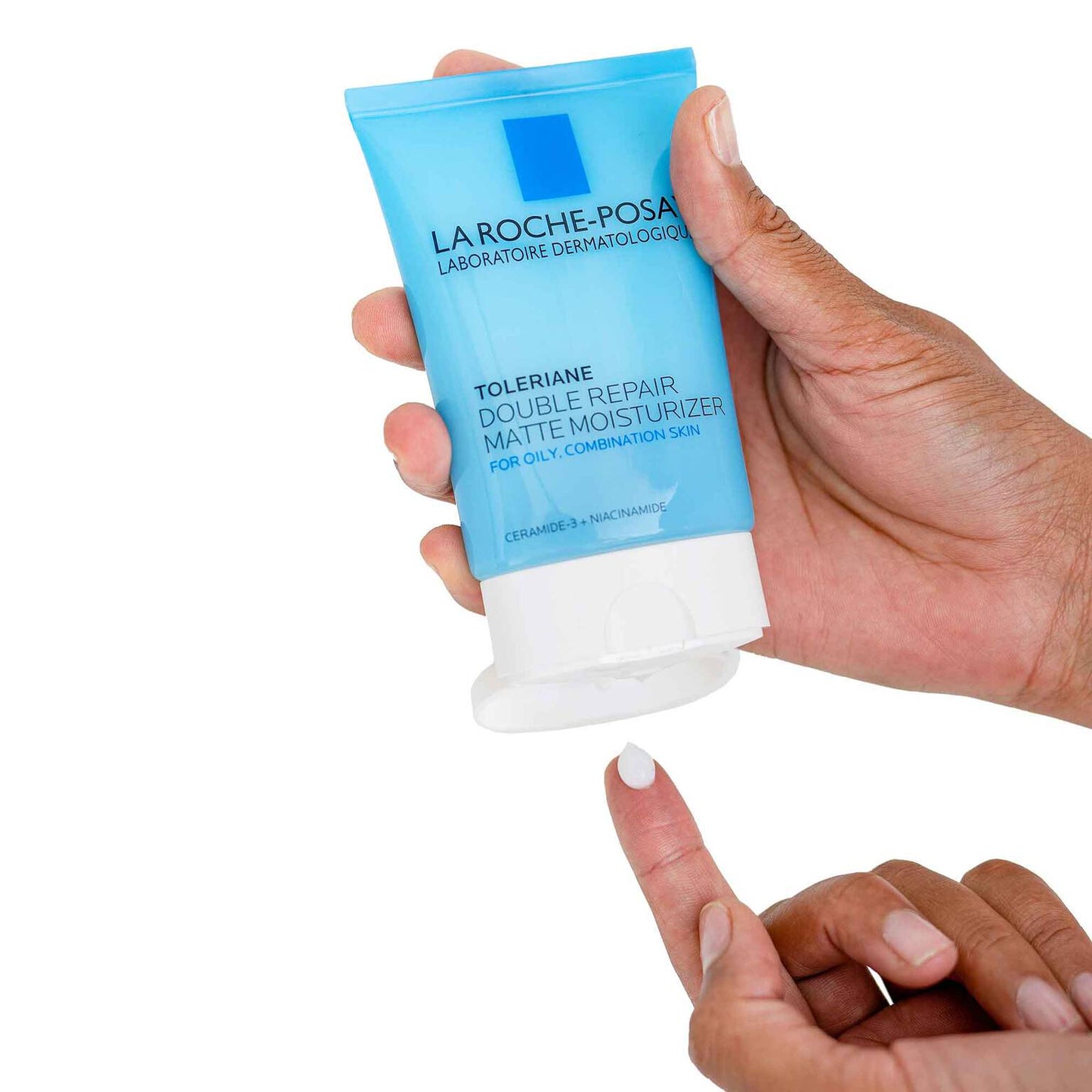 toleriane-double-repair-matte-face-moisturizer-for-oily-skin-k0 la-roche-posay-toleriane-matte-lotion-on-finger.jpg